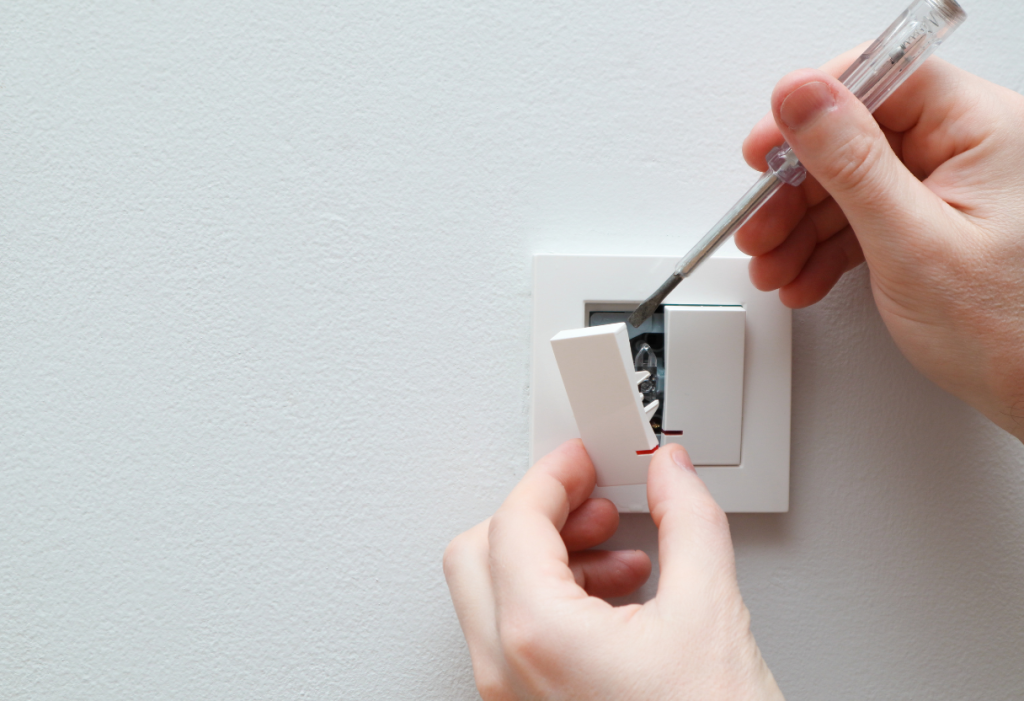 power outlet in somerville home